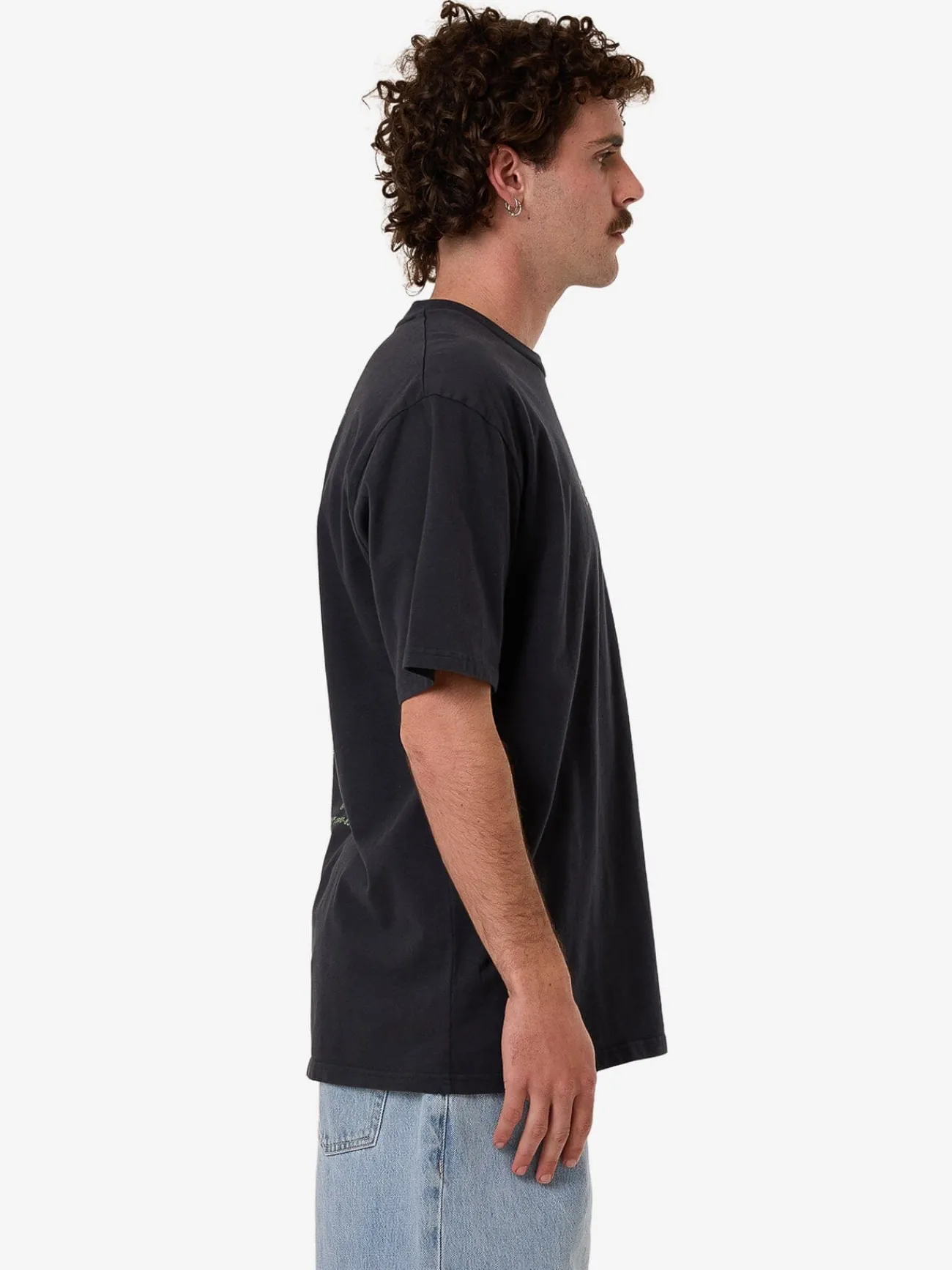 Outlet Thrills Searchers Oversize Fit Tee - Twilight Black TwilightBlack