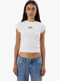 Hot Thrills Shadow Club Tee - Dirty White DirtyWhite