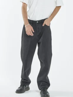 Clearance Thrills Slacker Denim Jean - Aged Black AgedBlack