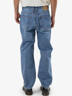 Hot Thrills Slacker Denim Jean - Dark Dust Blue DarkDustBlue