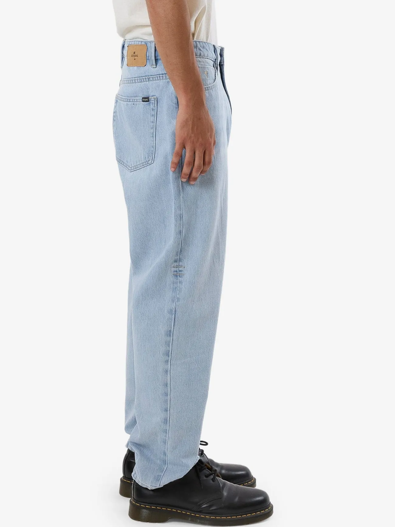 Clearance Thrills Slacker Denim Jean - Light Ash Blue LightAshBlue