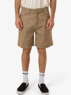 New Thrills Slacker Denim Short - Breen Stonewash BreenStonewash