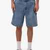 Outlet Thrills Slacker Denim Short - Dark Dust Blue DarkDustBlue