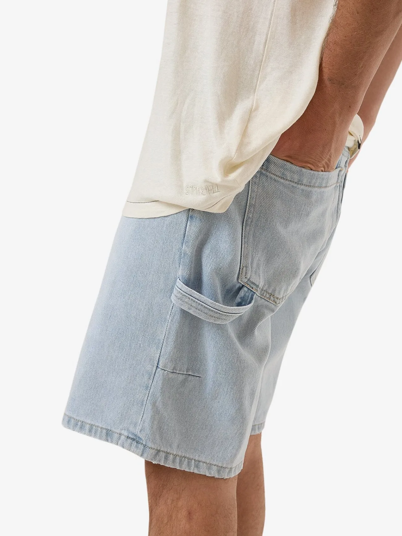 Outlet Thrills Slacker Denim Short - Ether Blue EtherBlue