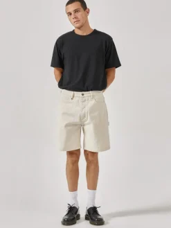 Clearance Thrills Slacker Denim Short - Heritage White HeritageWhite