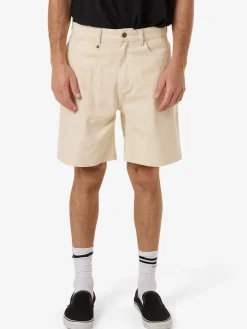 Clearance Thrills Slacker Denim Short - Heritage White HeritageWhite