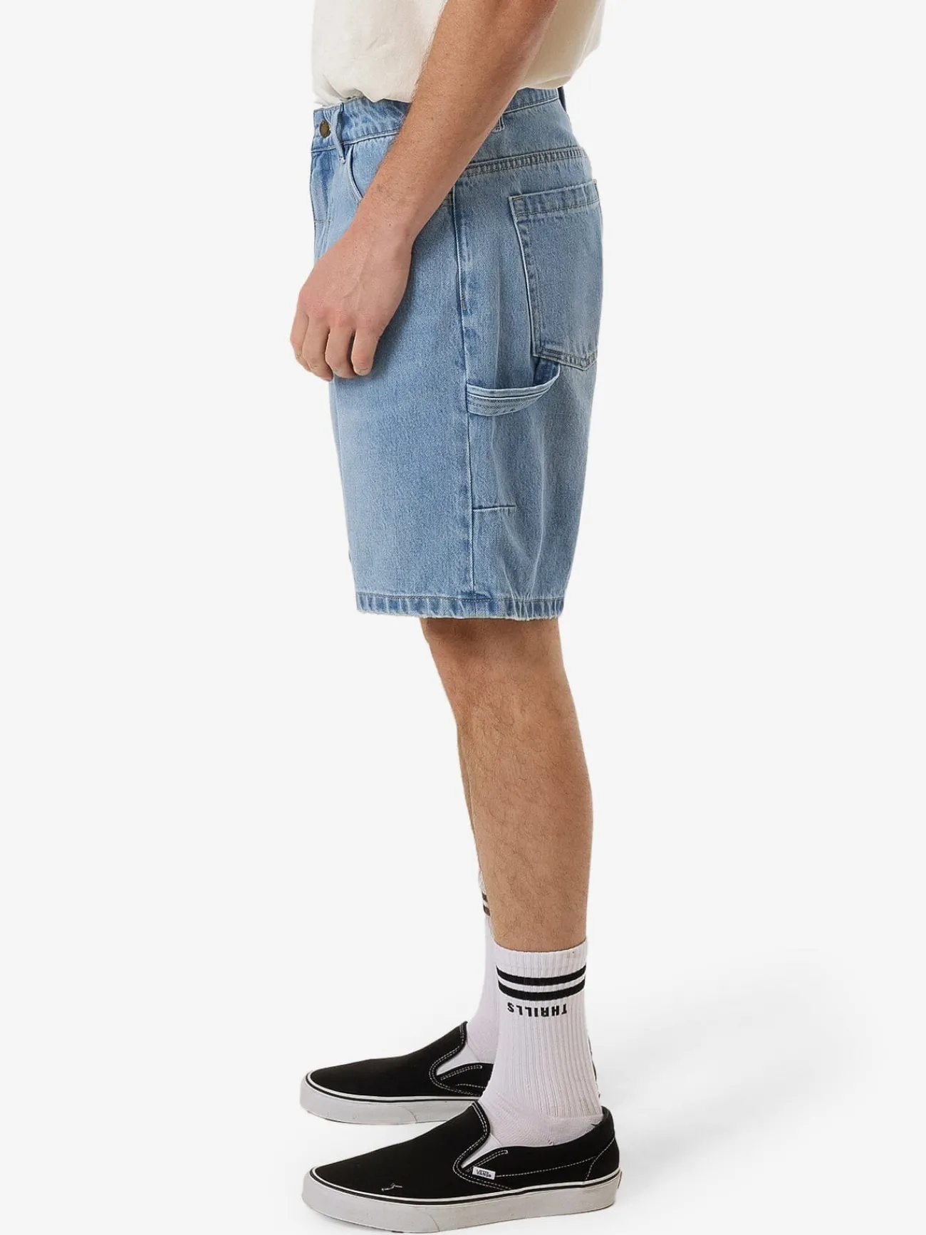 Clearance Thrills Slacker Denim Short - Infinity Blue InfinityBlue