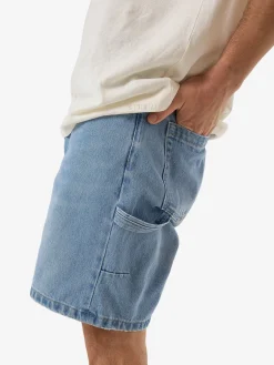 Clearance Thrills Slacker Denim Short - Infinity Blue InfinityBlue