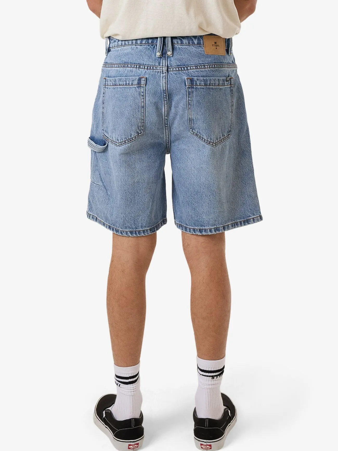 Best Thrills Slacker Denim Short - Tempest Blue TempestBlue