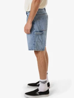 Best Thrills Slacker Denim Short - Tempest Blue TempestBlue