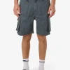 Discount Thrills Slacker Union Cargo Short - Dark Slate DarkSlate