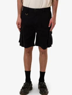Fashion Thrills Slacker Union Cargo Short - Black