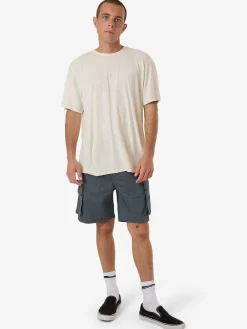 Discount Thrills Slacker Union Cargo Short - Dark Slate DarkSlate