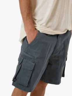 Discount Thrills Slacker Union Cargo Short - Dark Slate DarkSlate