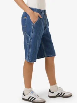 Clearance Thrills Slouch Carpenter Short - Double Rinsed Blues DoubleRinsedBlues