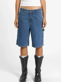 Outlet Thrills Slouch Carpenter Short - Rinsed Blue RinsedBlue