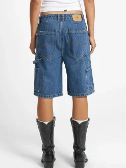 Outlet Thrills Slouch Carpenter Short - Rinsed Blue RinsedBlue