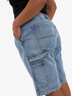 Discount Thrills Slouch Carpenter Short - Vintage Timeworn Blue VintageTimewornBlue