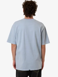 Discount Thrills Solace Of Nature Oversize Fit Tee - Blue Fog BlueFog