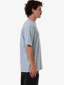 Discount Thrills Solace Of Nature Oversize Fit Tee - Blue Fog BlueFog