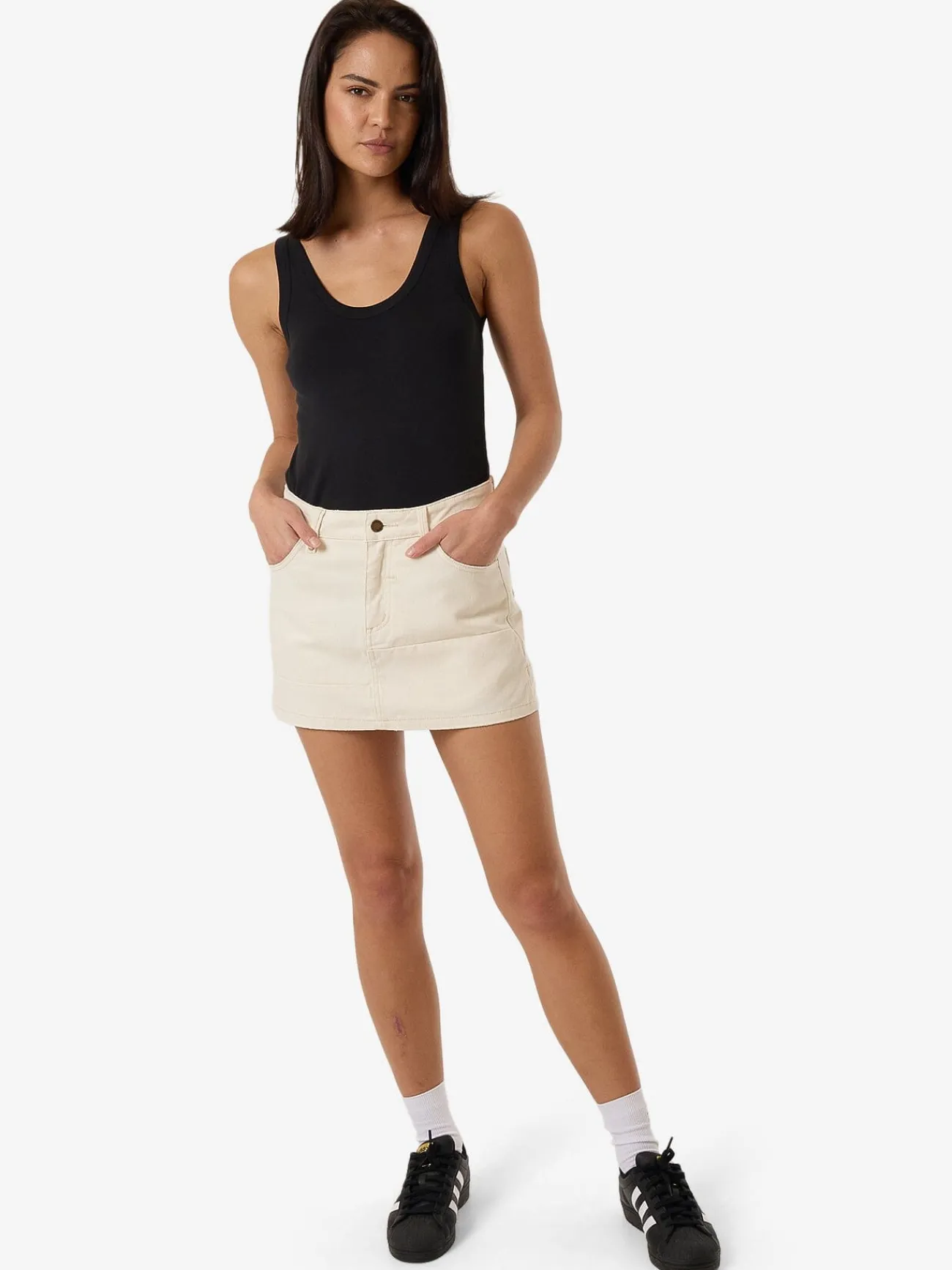 Sale Thrills Sophie Panelled Skirt - Heritage White HeritageWhite