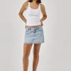 Discount Thrills Sophie Skirt - Ash Blue AshBlue