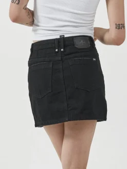 Fashion Thrills Sophie Skirt - Black Rinse BlackRinse