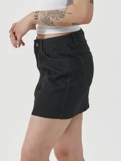 Fashion Thrills Sophie Skirt - Black Rinse BlackRinse