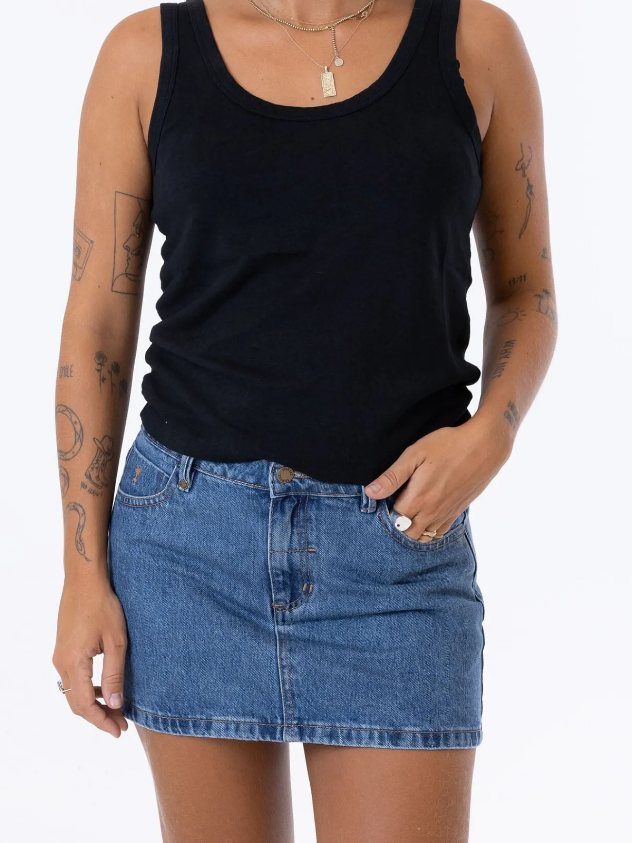 Sale Thrills Sophie Skirt - Highway Blue HighwayBlue