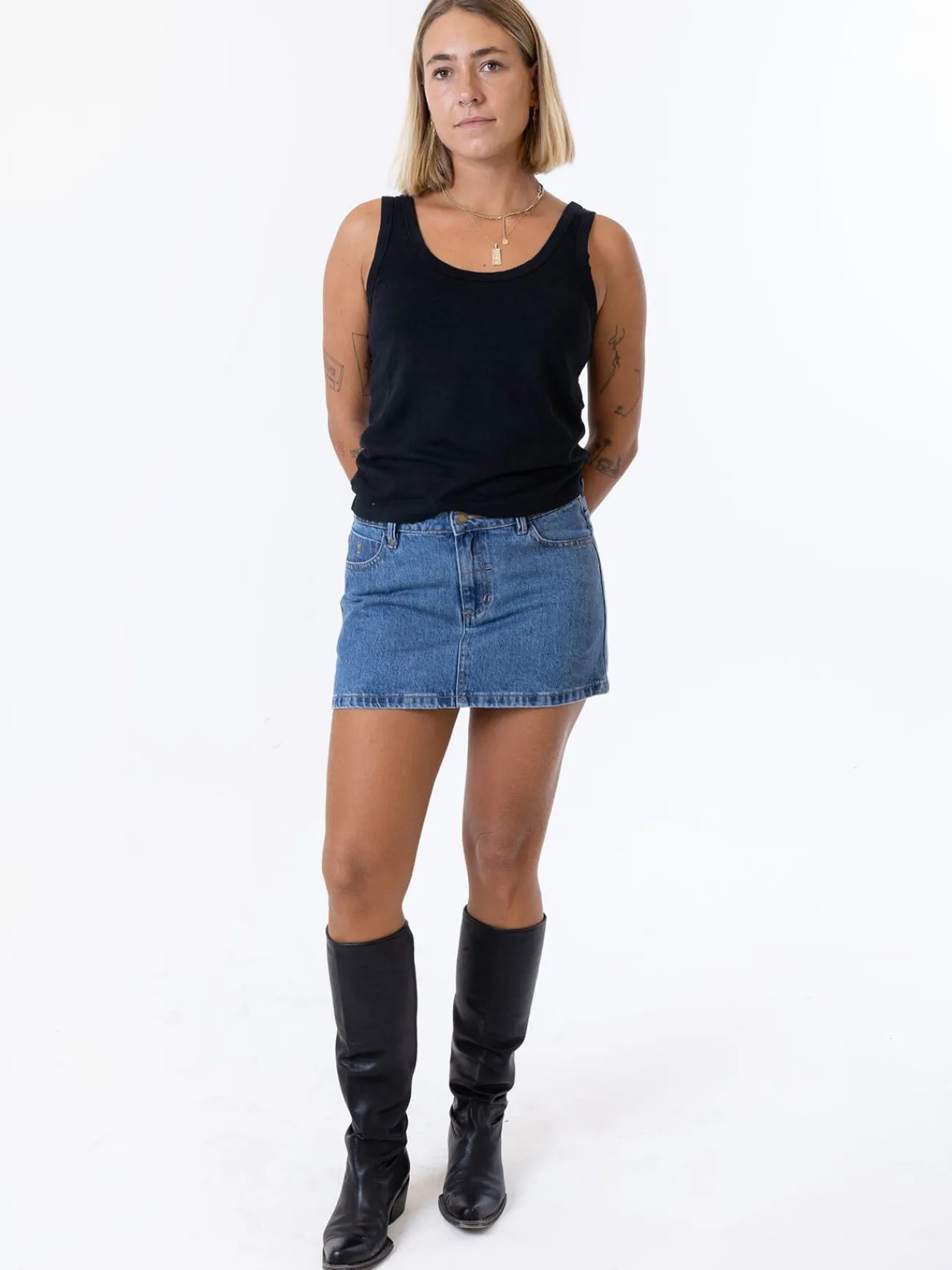 Sale Thrills Sophie Skirt - Highway Blue HighwayBlue