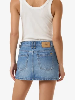 Sale Thrills Sophie Skirt - Long Ago Blue LongAgoBlue