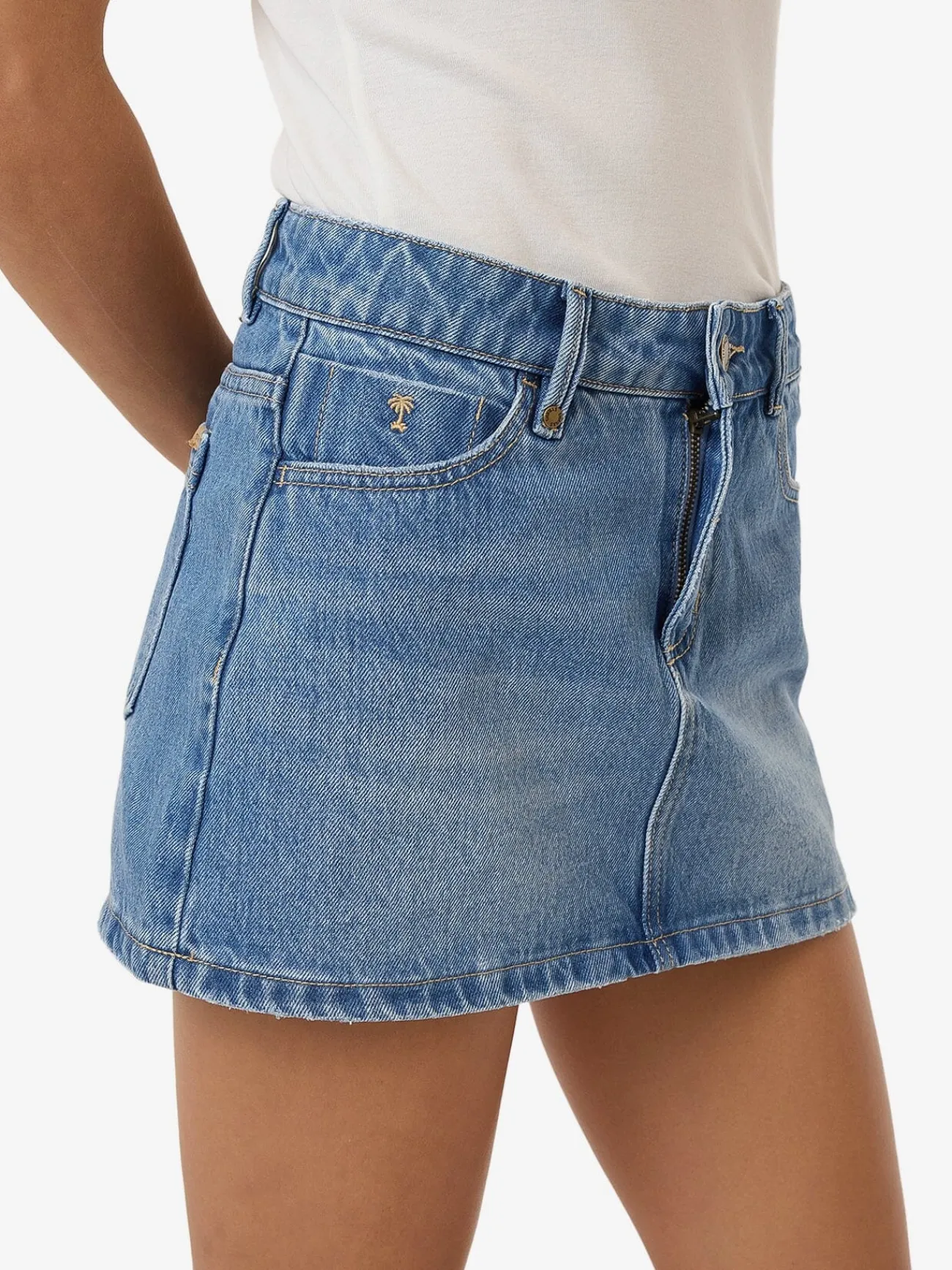 Sale Thrills Sophie Skirt - Long Ago Blue LongAgoBlue