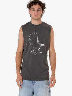 Discount Thrills Speed Metal Merch Fit Muscle Tee - Merch Black MerchBlack