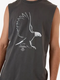 Discount Thrills Speed Metal Merch Fit Muscle Tee - Merch Black MerchBlack