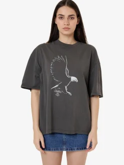 Hot Thrills Speed Metal Oversized Tee - Merch Black MerchBlack