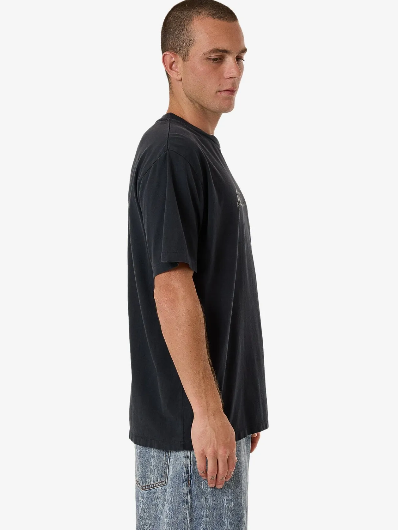 Sale Thrills Speed Of Fury Merch Fit Tee - Twilight Black TwilightBlack
