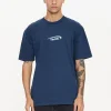 Online Thrills Sphere Embro Merch Fit Tee - Ensign Blue EnsignBlue