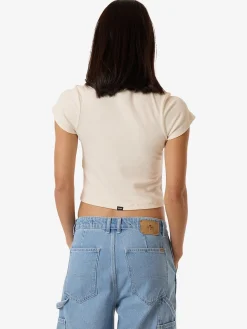 Outlet Thrills Swan Song Mini Tee - Heritage White HeritageWhite