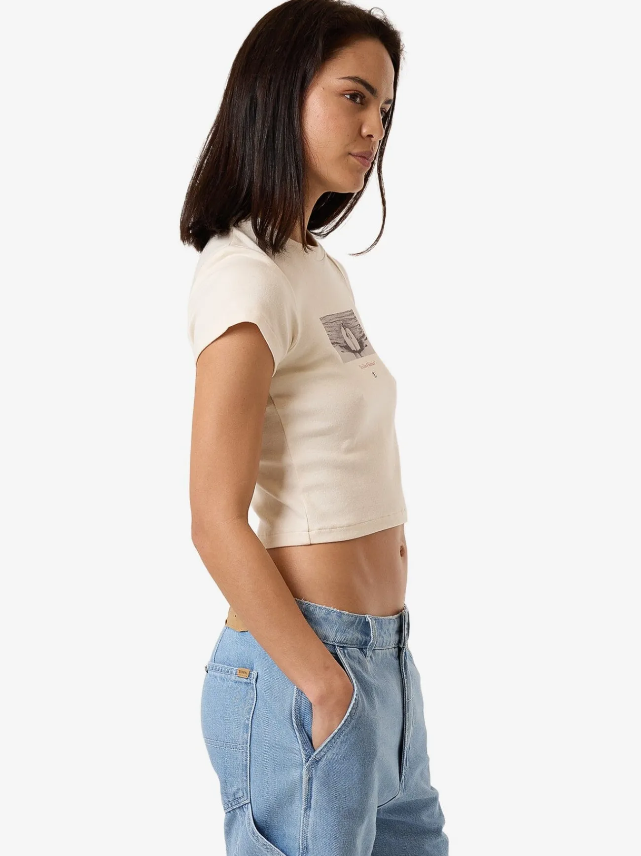 Outlet Thrills Swan Song Mini Tee - Heritage White HeritageWhite