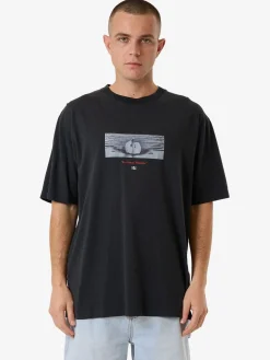 Sale Thrills Swan Song Oversize Fit Tee - Black
