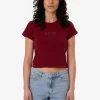 Fashion Thrills Sweet Anarchy Mini Tee - Cabernet