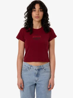 Fashion Thrills Sweet Anarchy Mini Tee - Cabernet