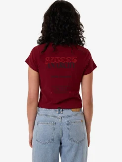 Fashion Thrills Sweet Anarchy Mini Tee - Cabernet