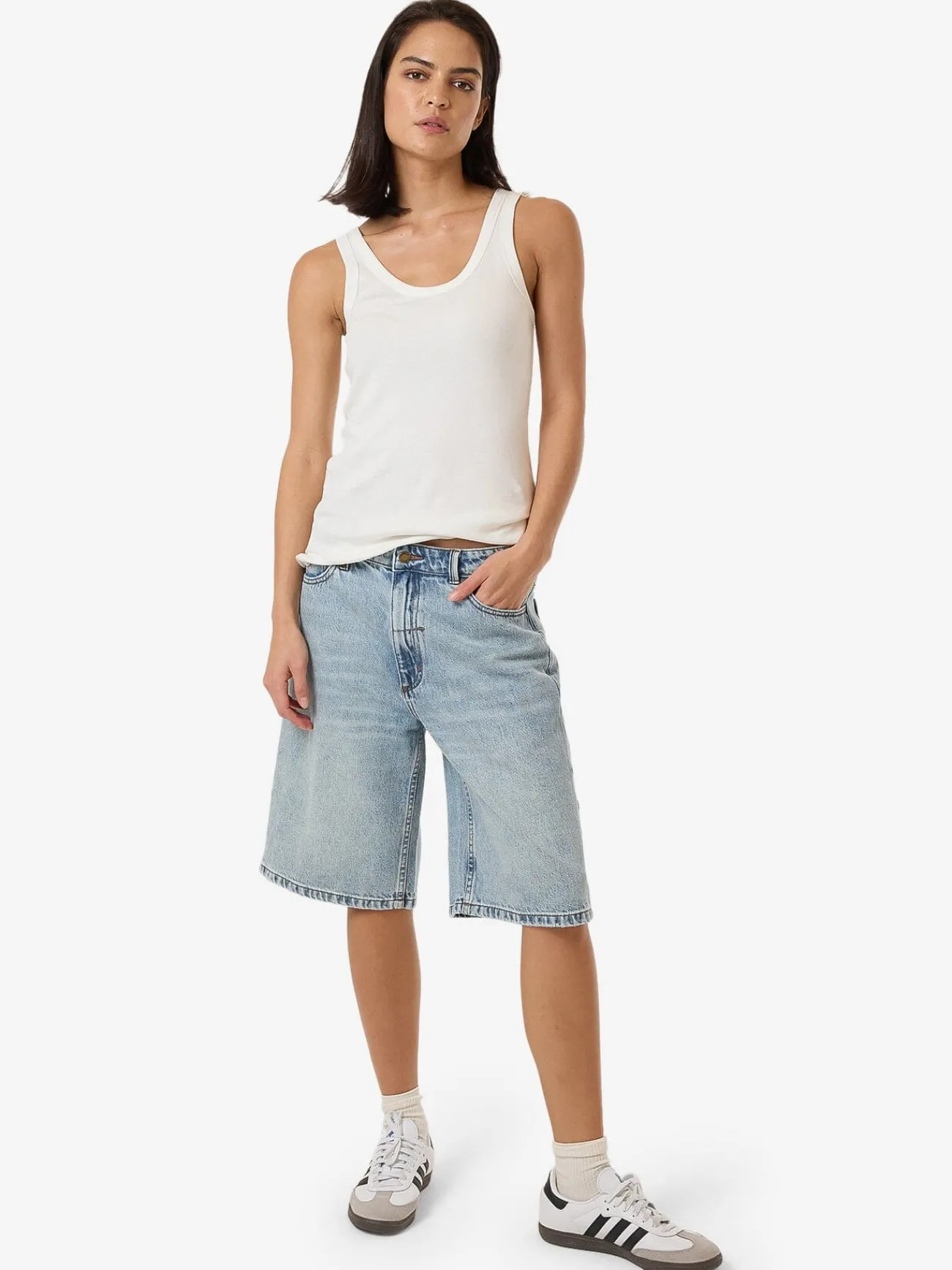 Fashion Thrills Syd Short - Tainted Blue TaintedBlue