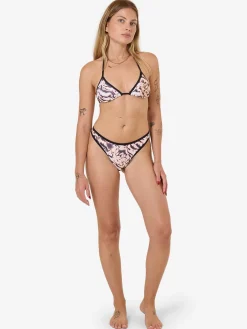 Sale Thrills Sylvie Thong Bikini Bottom - Oatmeal