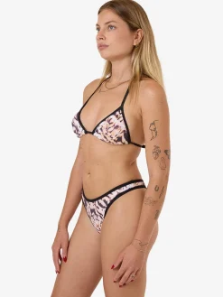 Sale Thrills Sylvie Thong Bikini Bottom - Oatmeal