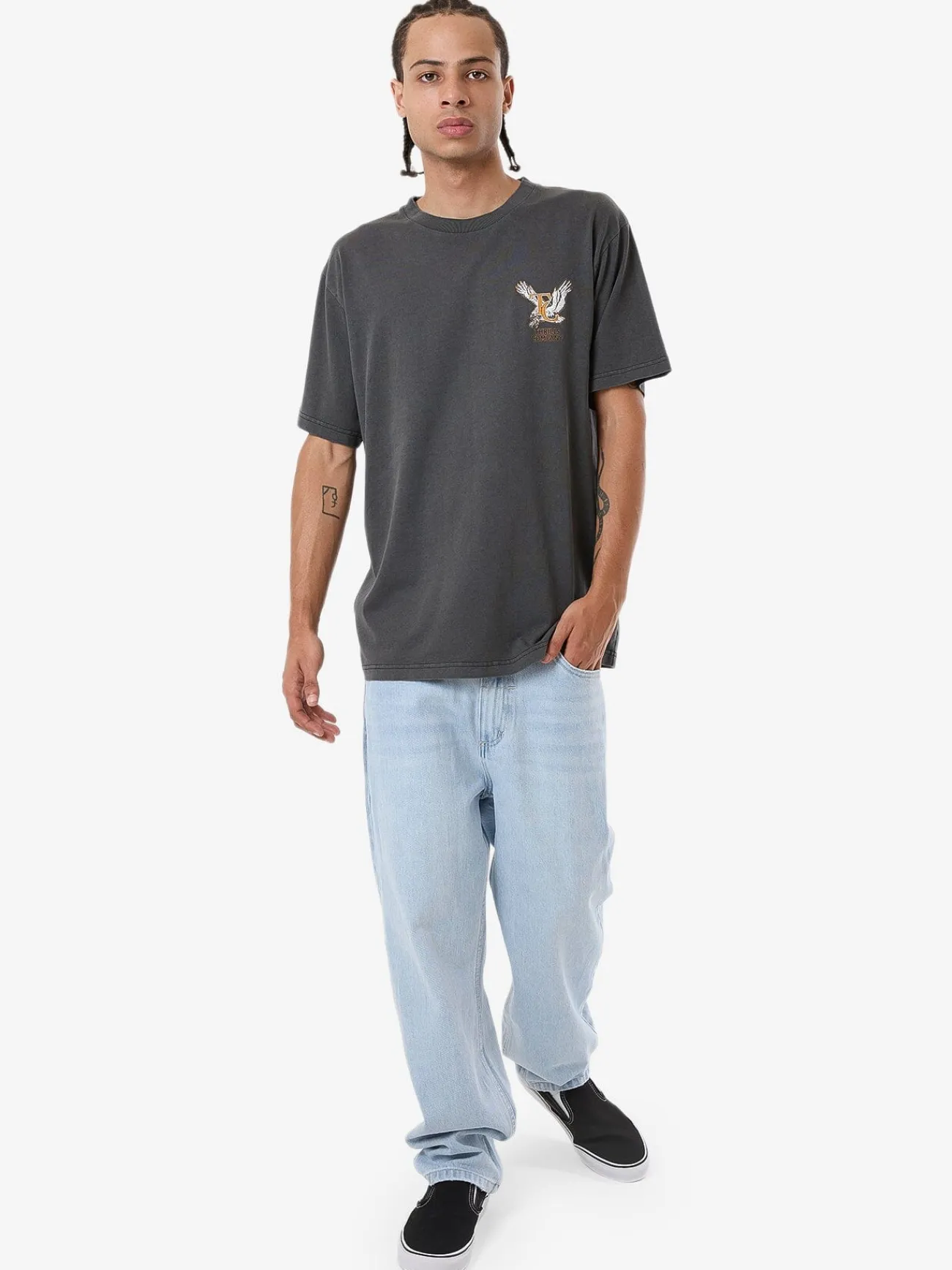 New Thrills Target Eyes Merch Fit Tee - Merch Black MerchBlack