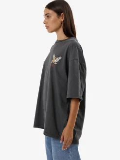 New Thrills Target Eyes Oversized Tee - Merch Black MerchBlack