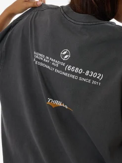 New Thrills Target Eyes Oversized Tee - Merch Black MerchBlack