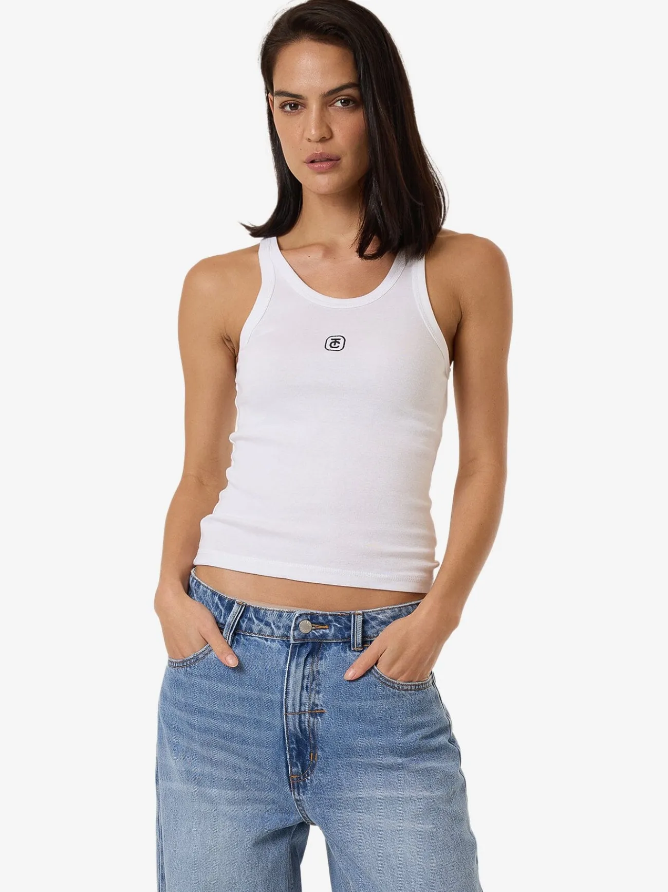 Clearance Thrills TC Foundation Apex Tank - White
